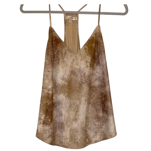 Other - Lavender Brown Faux Suede Cami Tank
